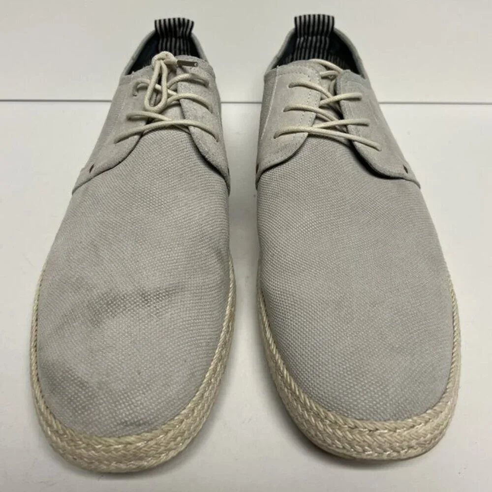 Stacy Adams Mens Nicolo Gray Oxford, Size 16 M